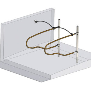 Logette SpeedFlex version à sceller – poteau de 80
