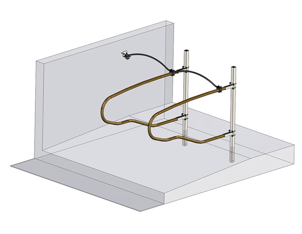 Logette SpeedFlex version à sceller – poteau de 80